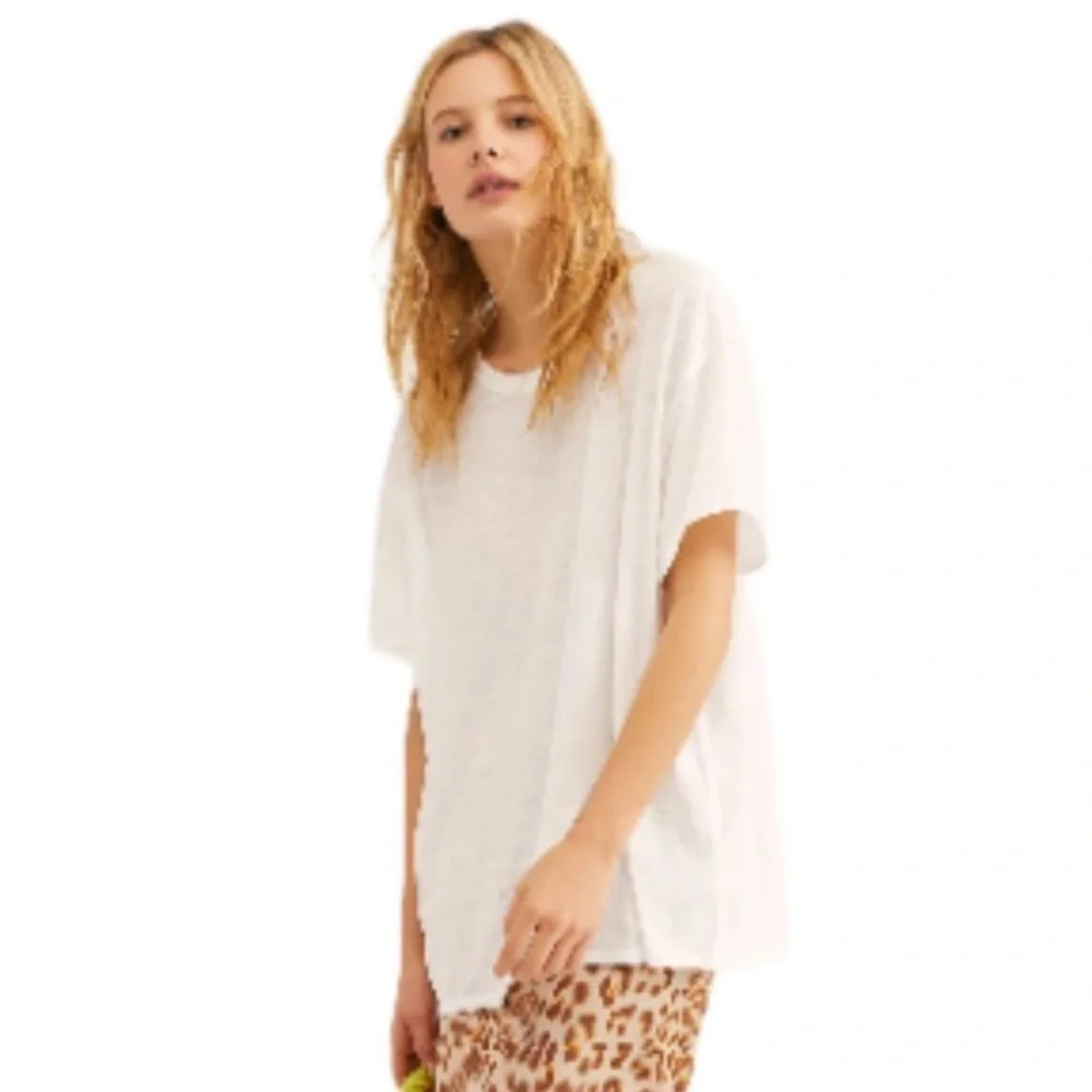Free People clarity ringer t shirt - Picture 2 of 6